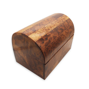 Handcrafted Thuya Wooden Jewelry Box - Moroccan Interior