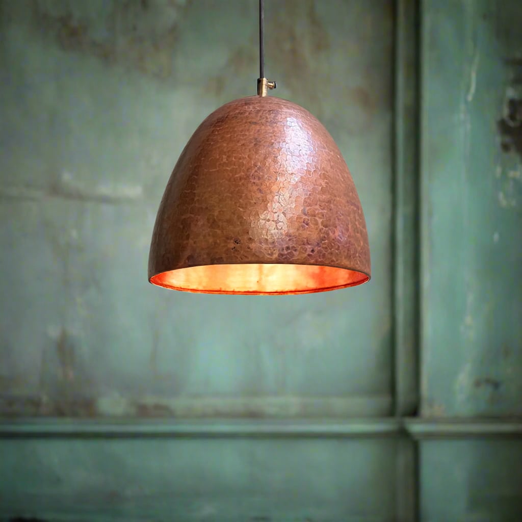 Kitchen Island Copper Pendant Light - Moroccan Interior
