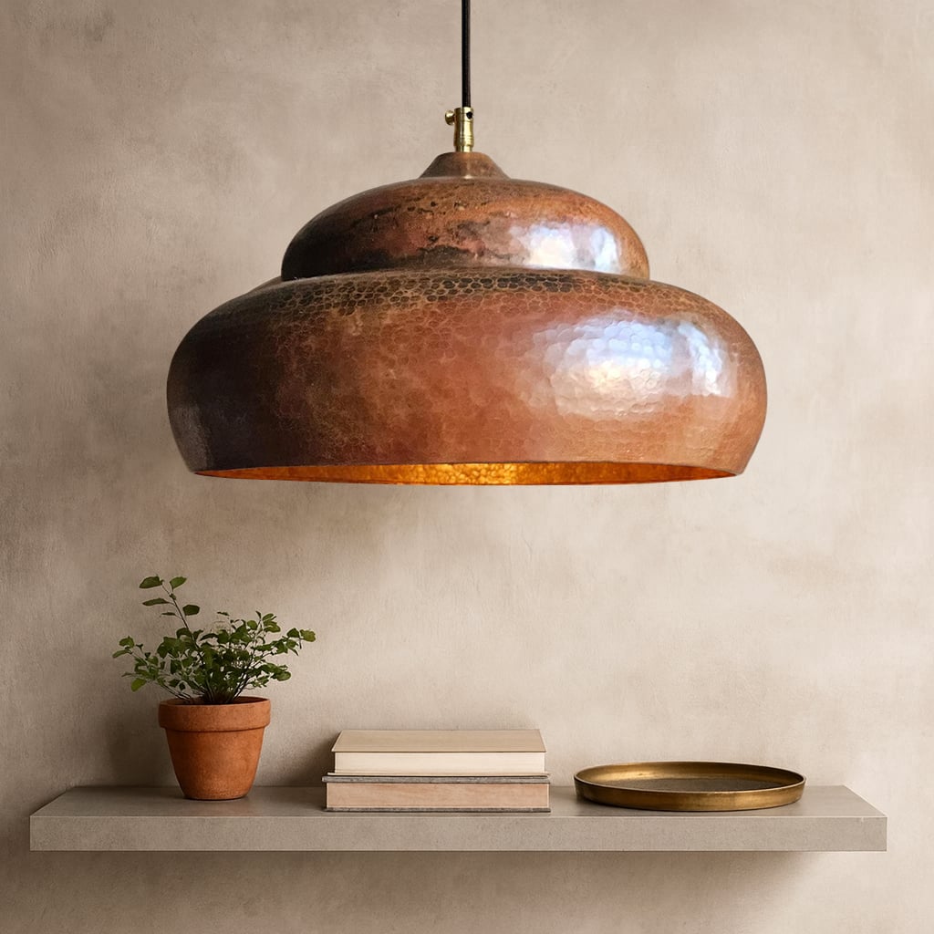 Izuran Solid Copper Pendant Light