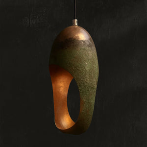 Cutout Copper Pendant Light