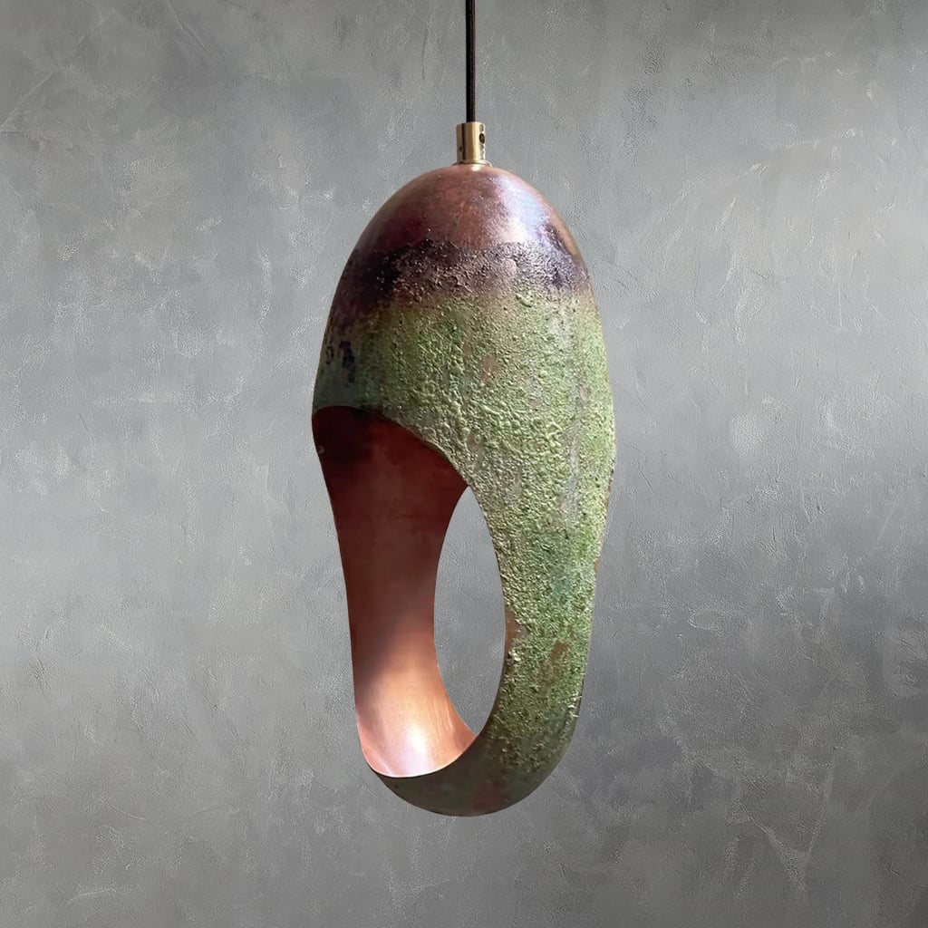Cutout Copper Pendant Light