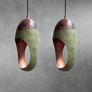 Cutout Copper Pendant Light