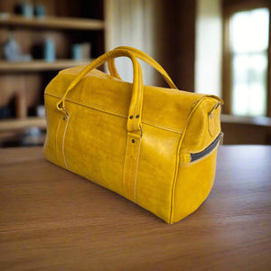 Aslal Leather Weekend Bag