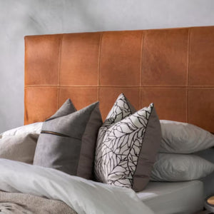 Stitched Leather Headboard
