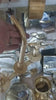 Video of a Hand Hammered Unlacquered Brass Gooseneck Wall Faucet - Moroccan Interior