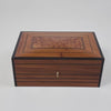 Video of a striped thuya wood jewelry box  - Moroccan Interior