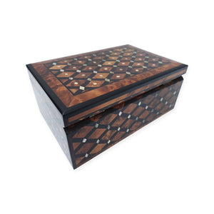 Elegant Thuya Wood Jewelry Box