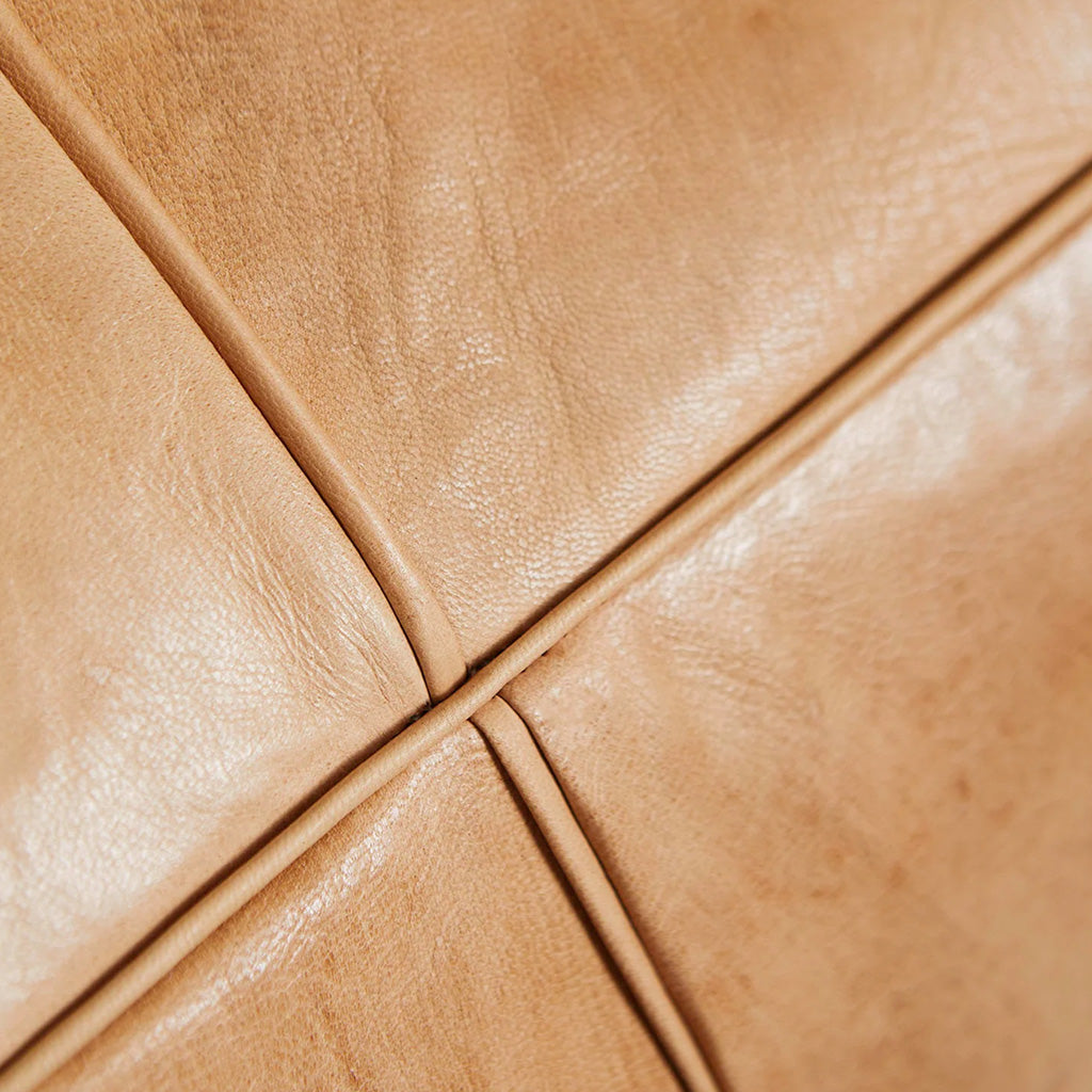 Moroccan Leather Bench