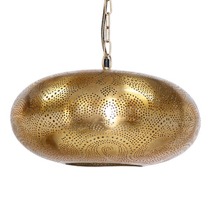 Moroccan Ceiling Lamp in gold color - Moroccan Interior