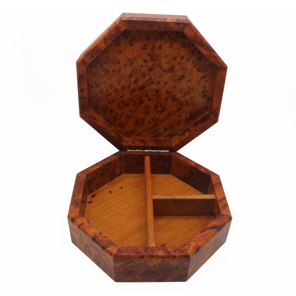 Hand-carved Moroccan Thuya Jewelry Box - Moroccan Interior