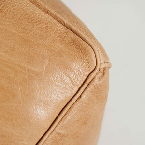 Leather Bench details - Moroccan Interior