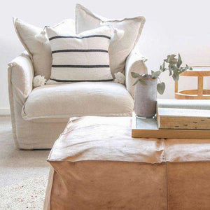 Amazing Square Leather Pouf, Custome Handmade Home Furniture - Moroccan Interior