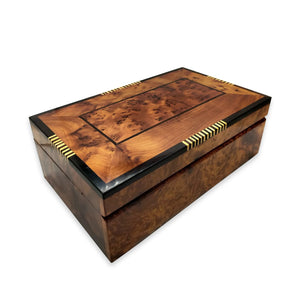 Thuya Wooden Jewelry Box Handcrafted in Morocco - Moroccan Interior